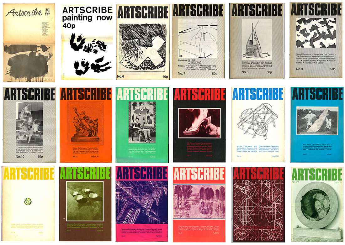 James Faure Walker, founder and editor of Artscribe magazine in the 1970’s